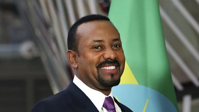 Der äthiopische Ministerpräsident Abiy Ahmed, aufgenommen am Sitz des Europäischen Rates in Brüssel. Der äthiopische Ministerpräsident Abiy Ahmed, aufgenommen am Sitz des Europäischen Rates in Brüssel.