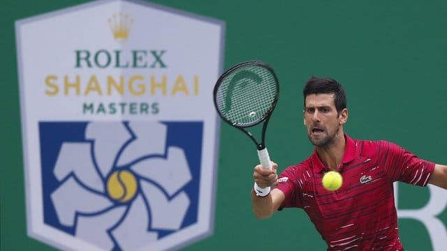 Raus in Shanghai: Novak Djokovic.