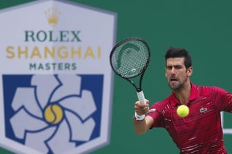 Raus in Shanghai: Novak Djokovic.