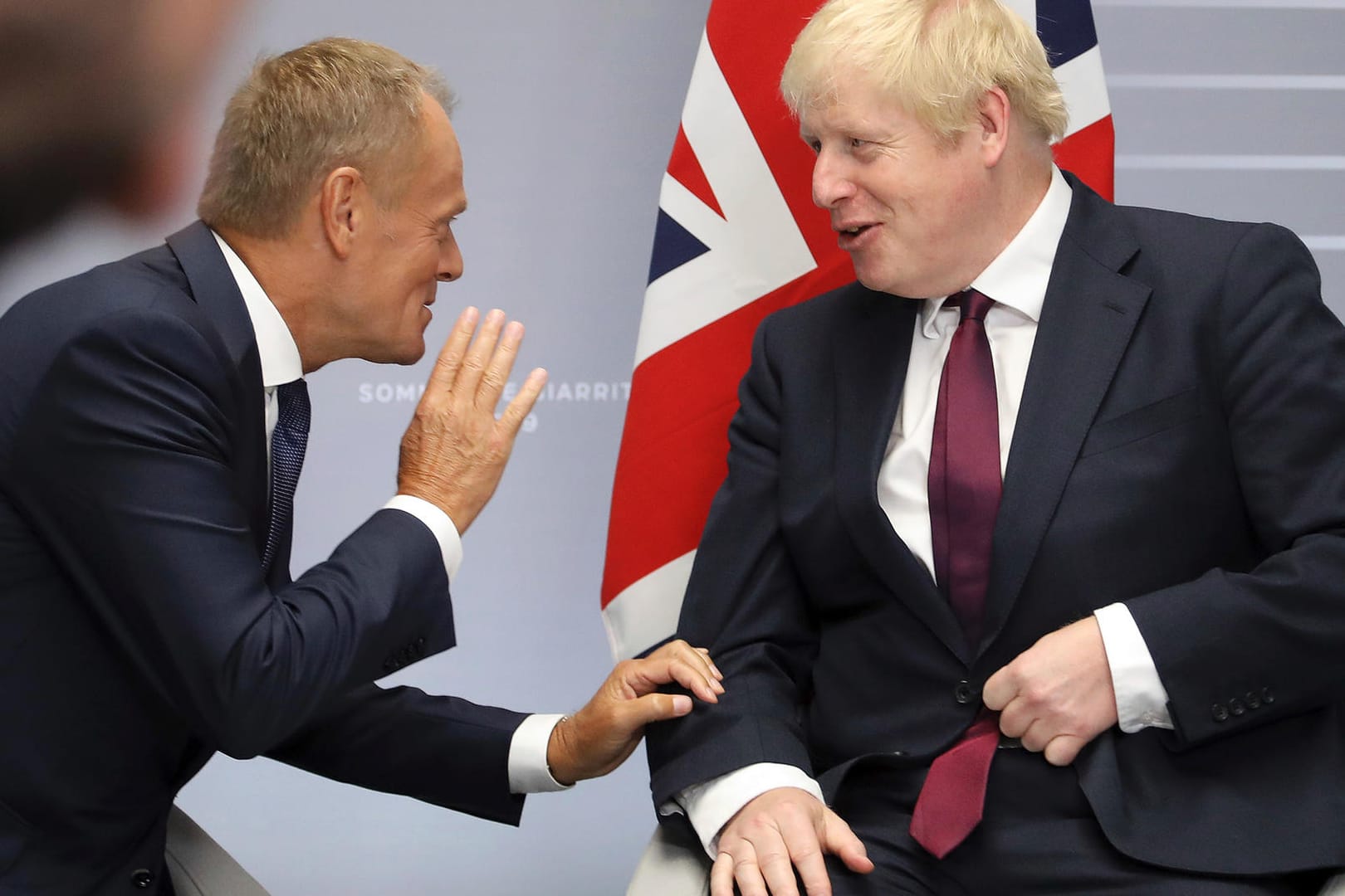 Donald Tusk und Boris Johnson: Seit langem gibt es wieder Hoffnung in den Brexit-Verhandlungen.