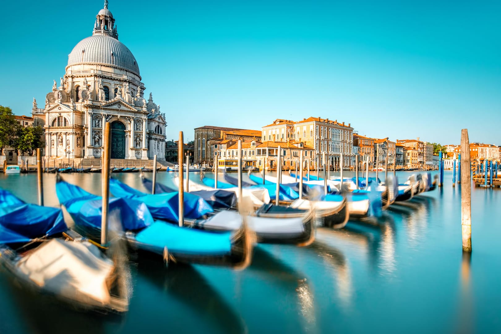 Venedig mit Blick auf Santa Maria della Salute: Wer keine Gebühren zahlen will, riskiert ein Bußgeld.