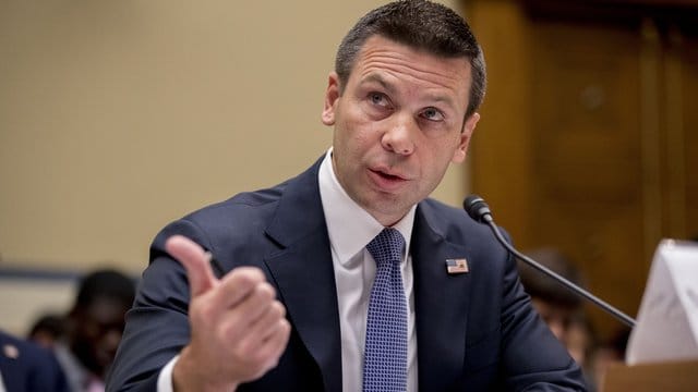 Kevin McAleenan verliert sein Amt als geschäftsführender US-Heimatschutzminister.