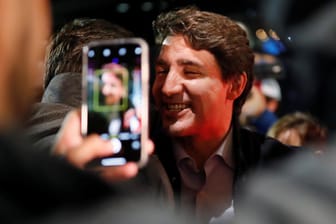 Justin Trudeau: Mutmaßliche Drohungen beeinflussen den Wahlkampf des kanadischen Premierministers nicht.