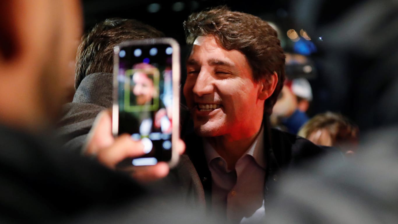 Justin Trudeau: Mutmaßliche Drohungen beeinflussen den Wahlkampf des kanadischen Premierministers nicht.