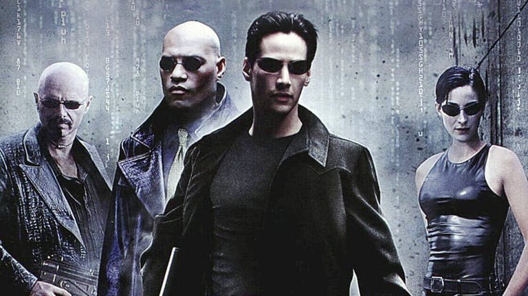 Plakat des Films "Matrix": Die Metapher der "red pill" für den Moment, in dem man die Wahrheit erkennt, haben auch Rechtsextreme aus dem Film entliehen.