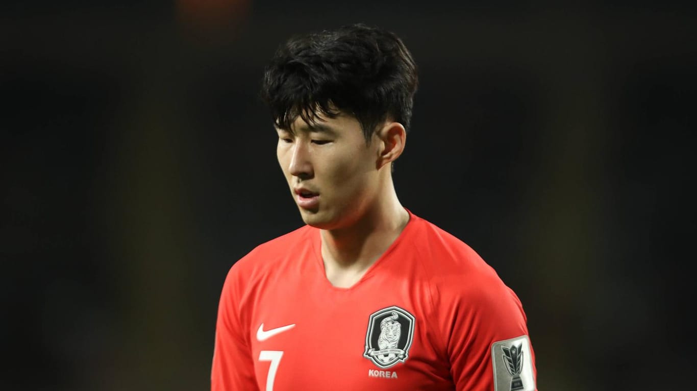 Heung Min Son: Der südkoreanische Nationalspieler nahm einen Punkt aus Nordkorea mit.