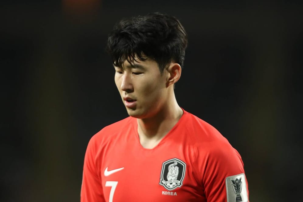 Heung Min Son: Der südkoreanische Nationalspieler nahm einen Punkt aus Nordkorea mit.