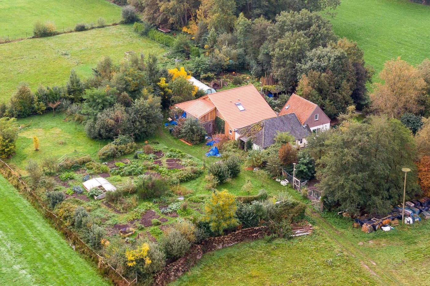 Bauernhof in den Niederlanden: Eine Familie hat hier jahrelang im Keller gelebt.