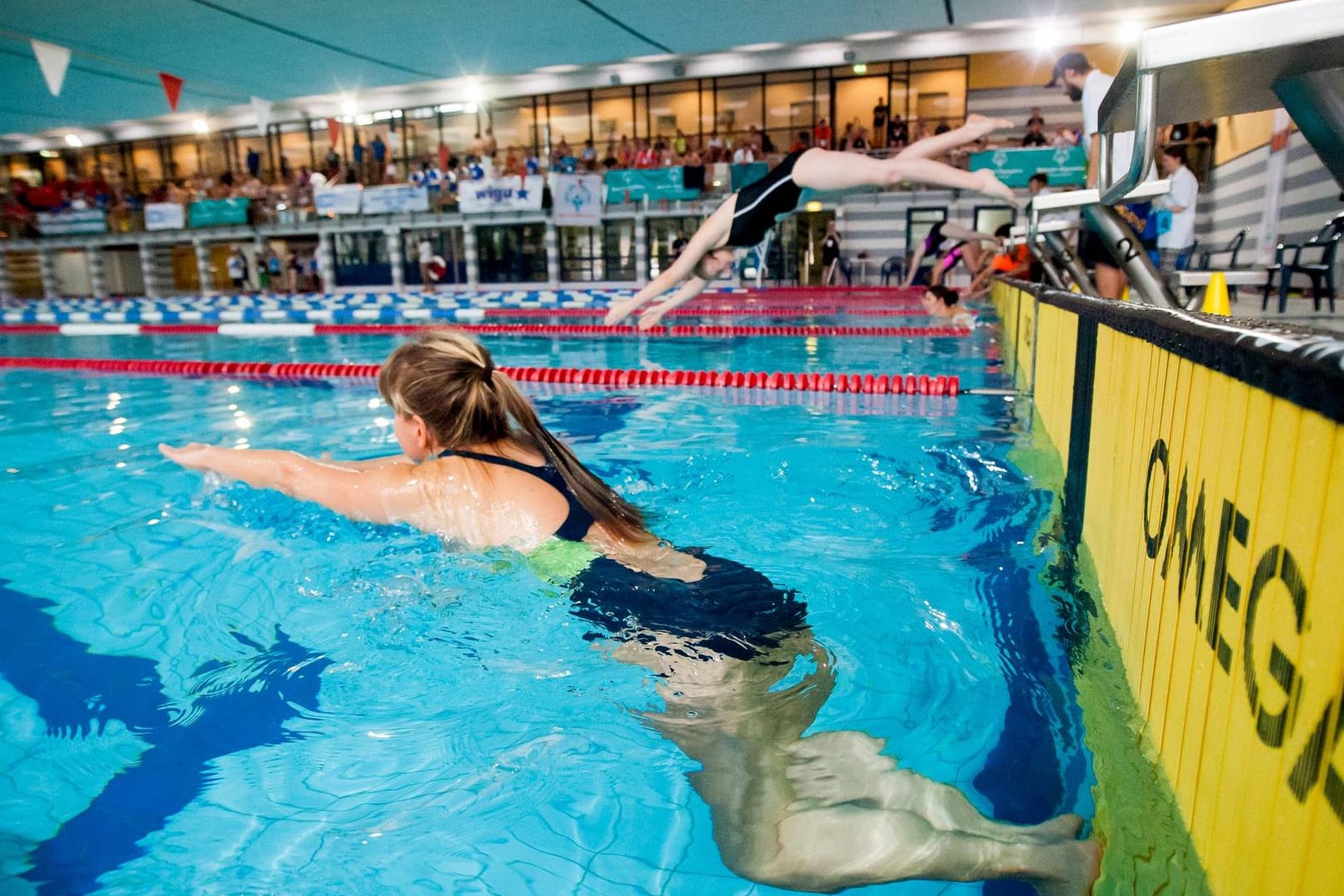 Die Special Olympics in der Roland-Matthes-Schwimmhalle in Erfurt: Bald eröffnet das Schwimmbad wieder wie gewohnt.