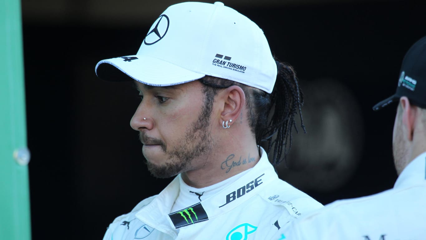 Emotional: Lewis Hamilton nach dem Sieg beim Großen Preis von Japan am vergangenen Wochenende.