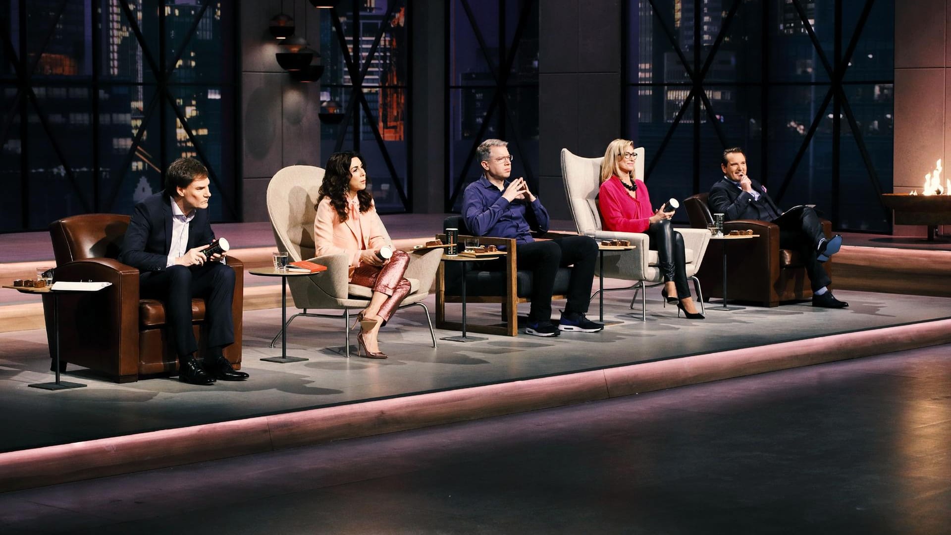 "Die Höhle der Löwen": Carsten Maschmeyer, Judith Williams, Frank Thelen, Dagmar Wöhrl und Ralf Dümmel.