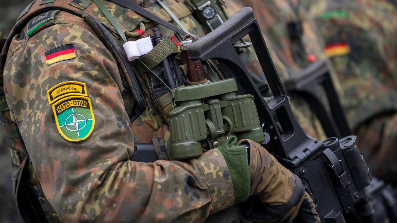 Nato-Soldaten: Die Verteidigungsausgaben könnten im kommenden Jahr steigen. Besänftigt das Trump?