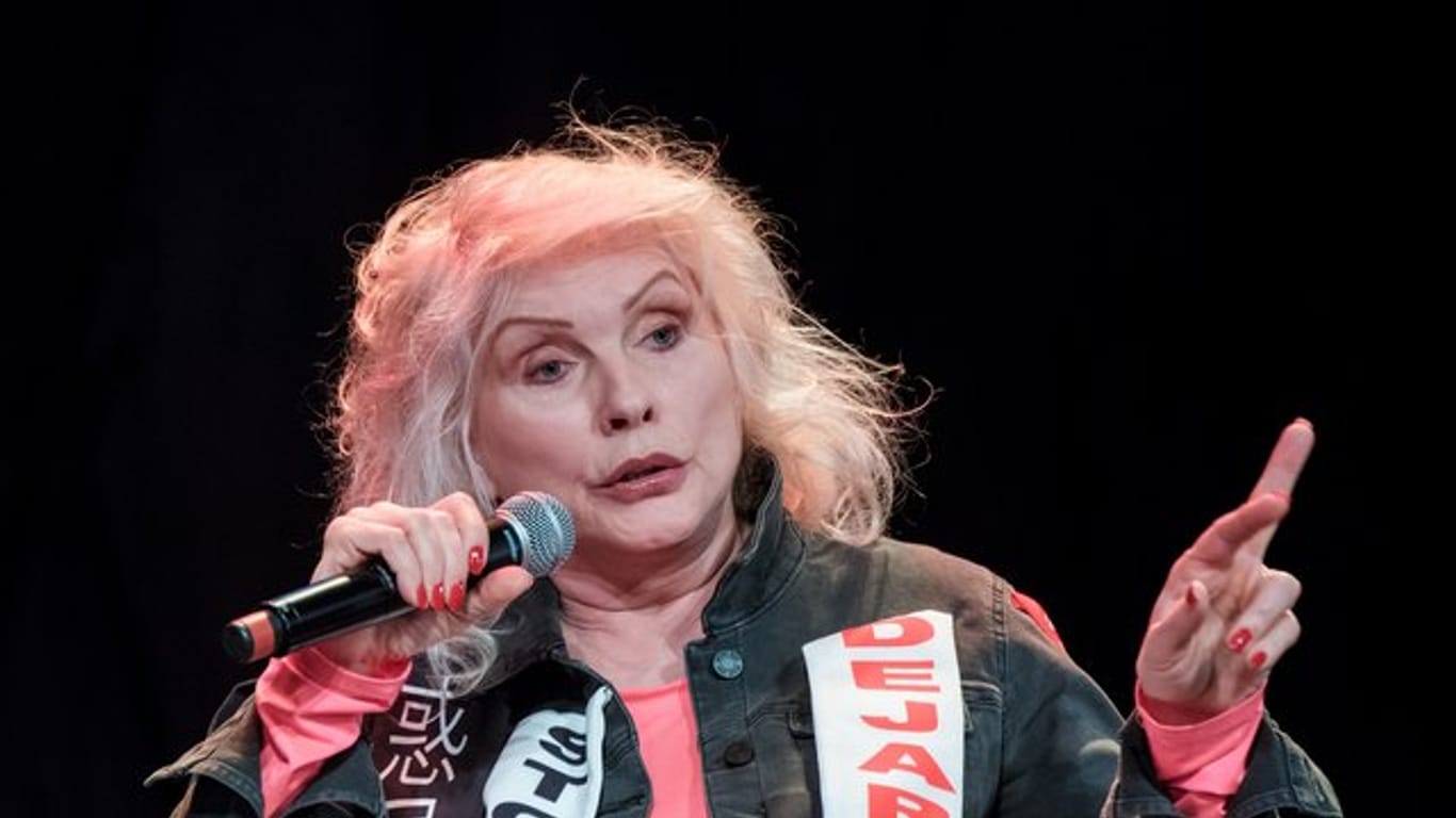 Punk-Legende Debbie Harry in Hamburg.