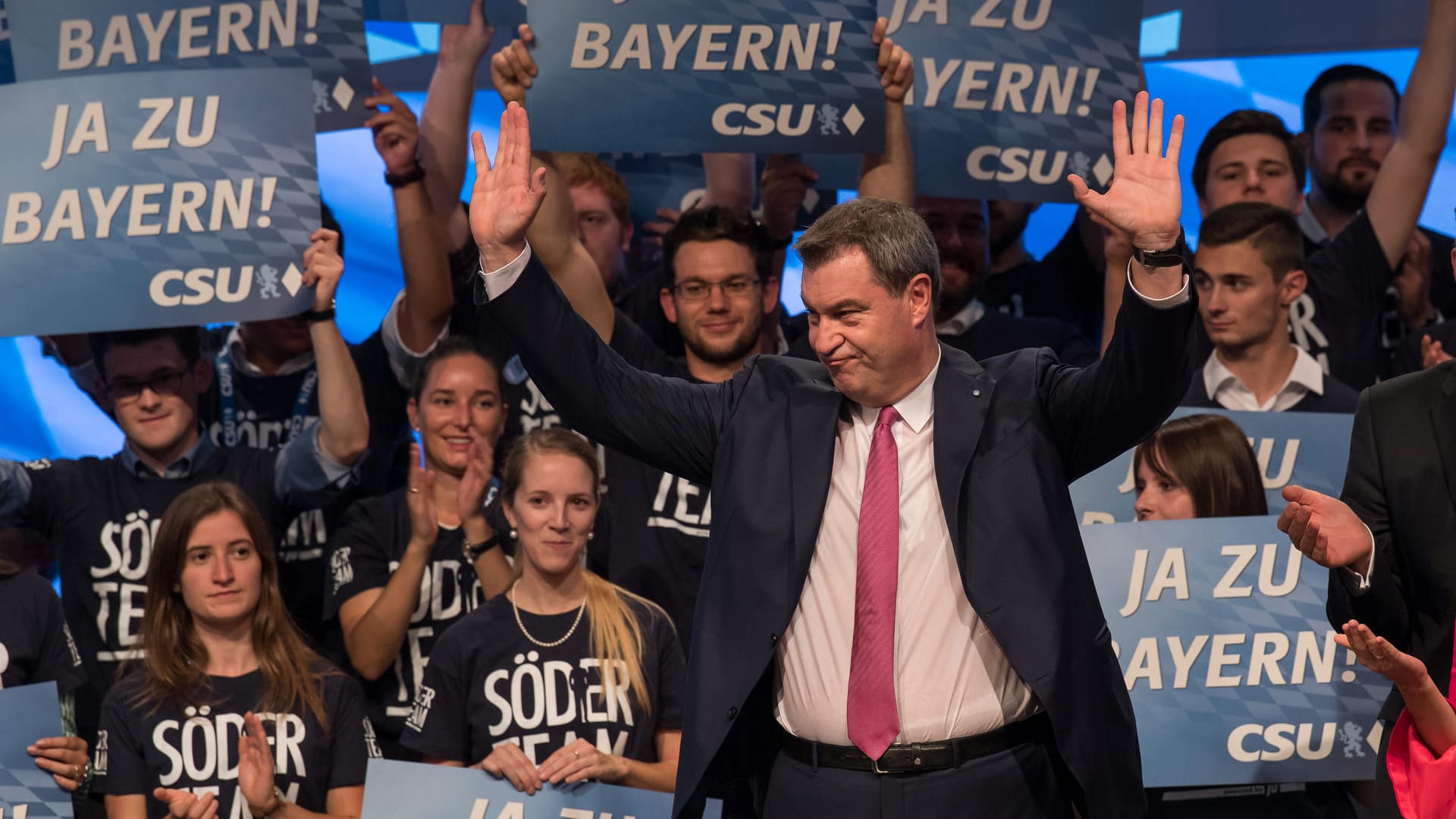 Markus Söder: Der Ministerpräsident von Bayern regiert seine Partei als One-Man-Show.