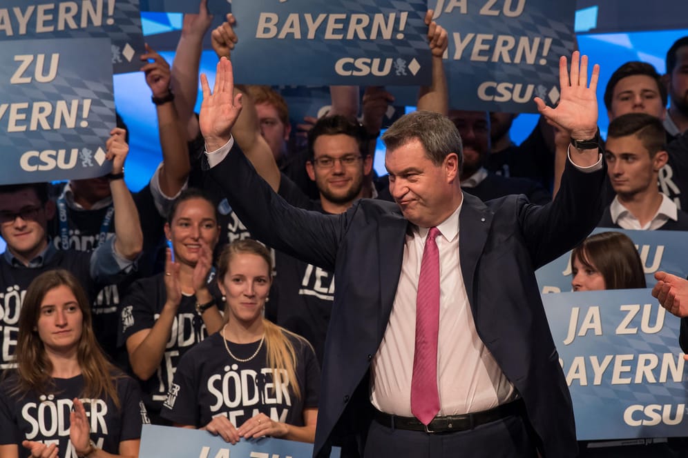 Markus Söder: Der Ministerpräsident von Bayern regiert seine Partei als One-Man-Show.