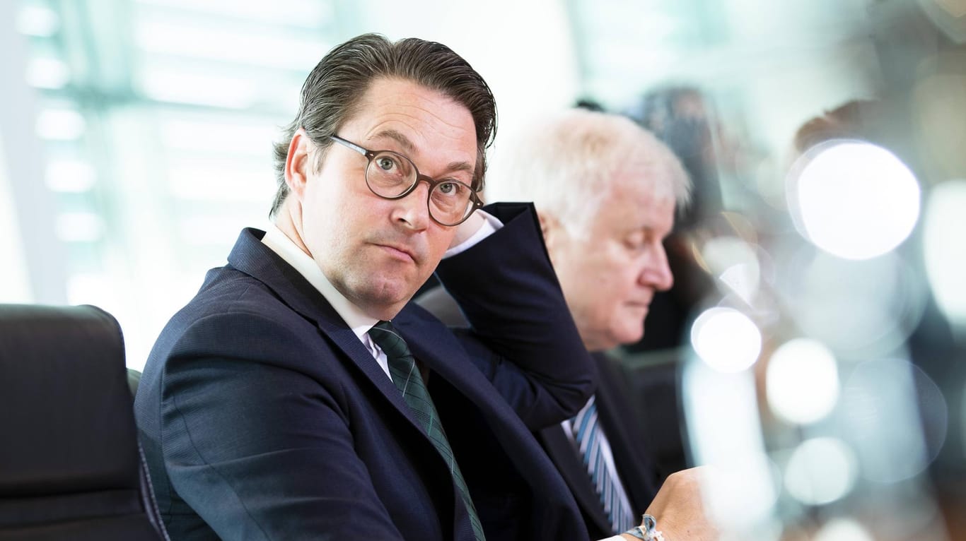 Verkehrsminister Andreas Scheuer und Innenminister Horst Seehofer: Beide Bundespolitiker der CSU stehen häufig in der Kritik.
