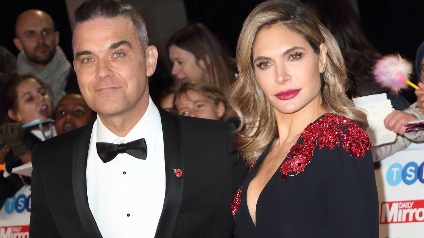 Robbie Williams und Ayda Field: Die beiden sind seit neun Jahren verheiratet.