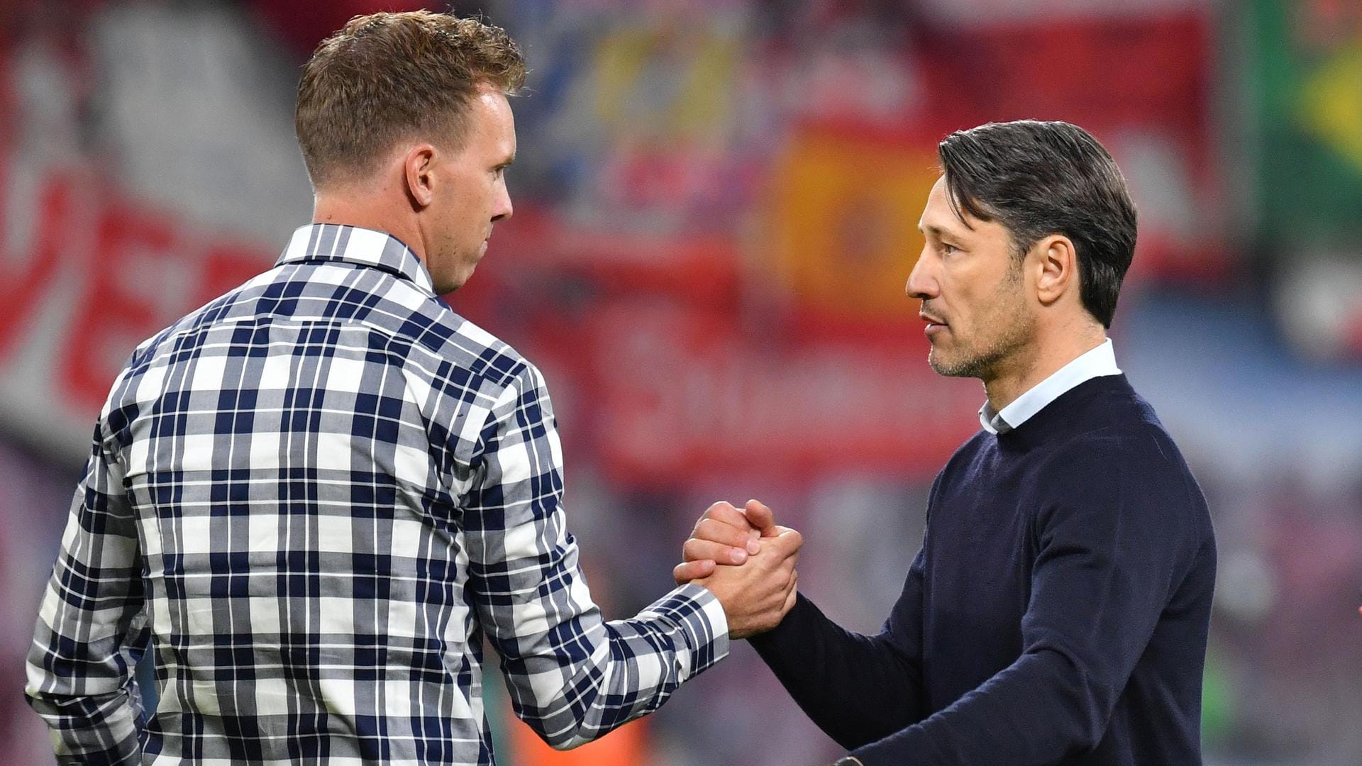 Im Titelrennen aktiv: Julian Nagelsmann (l.) und Niko Kovac.