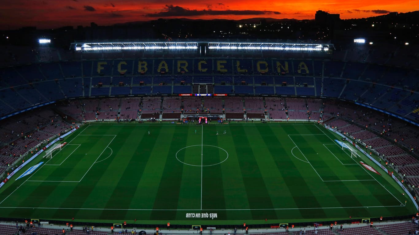 Legendäres Stadion: Am 26. Oktober soll im Camp Nou in Barcelona das Duell gegen Real Madrid stattfinden.