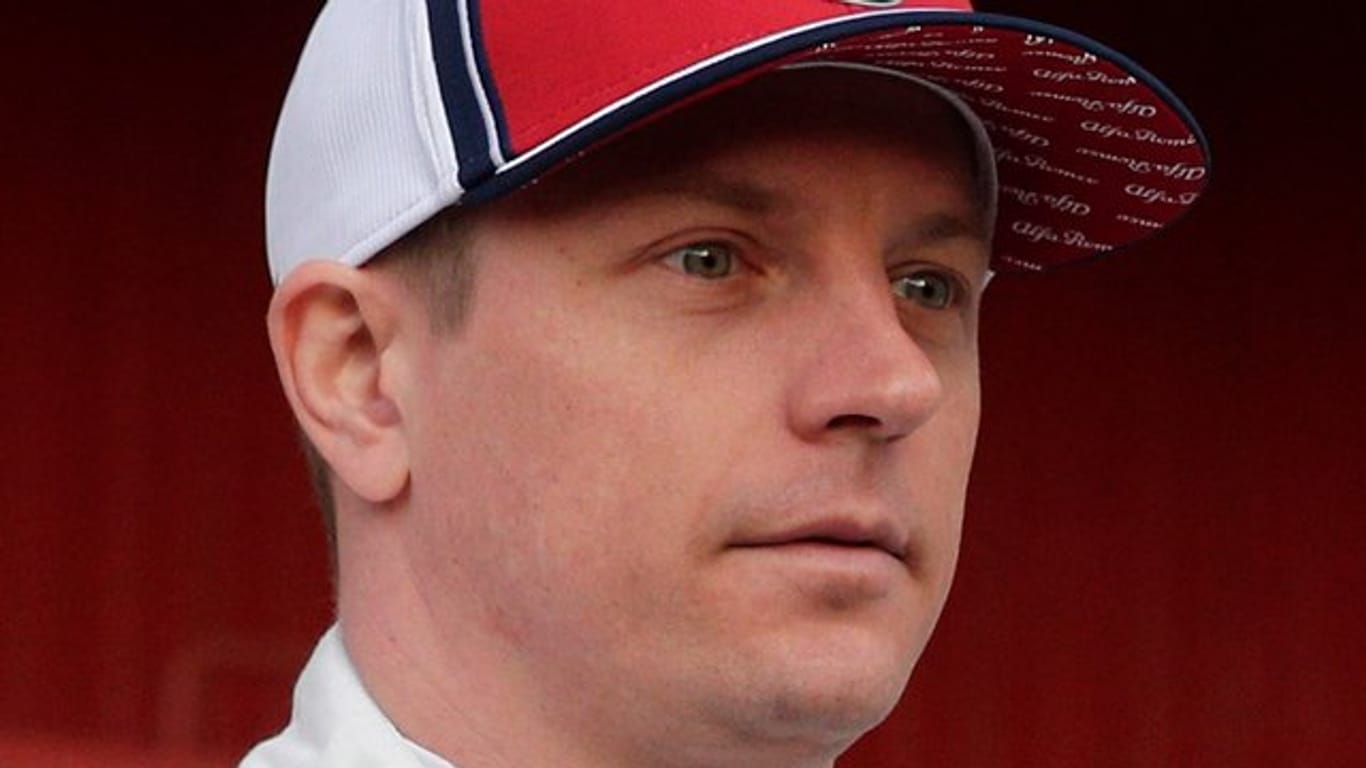 Der mit Abstand älteste Fahrer im Formel-1-Starterfeld: Kimi Räikkönen.