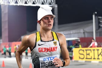 Der deutsche Geher Nils Brembach: Beim 20 Kilometer-Gehen während der WM in Katar brach der 26-Jährige zusammen.