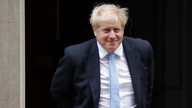 Boris Johnson: Der britische Regierungschef muss nun den mit der EU verhandelten Deal in der Heimat durchbringen.