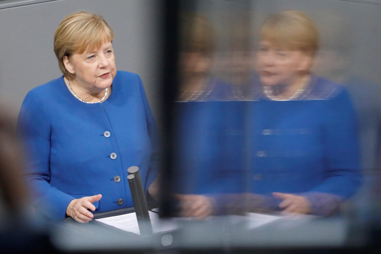 Angela Merkel: Die Bundeskanzlerin sorgte mit einer Aussage in ihrer Regierungserklärung für Aufsehen.