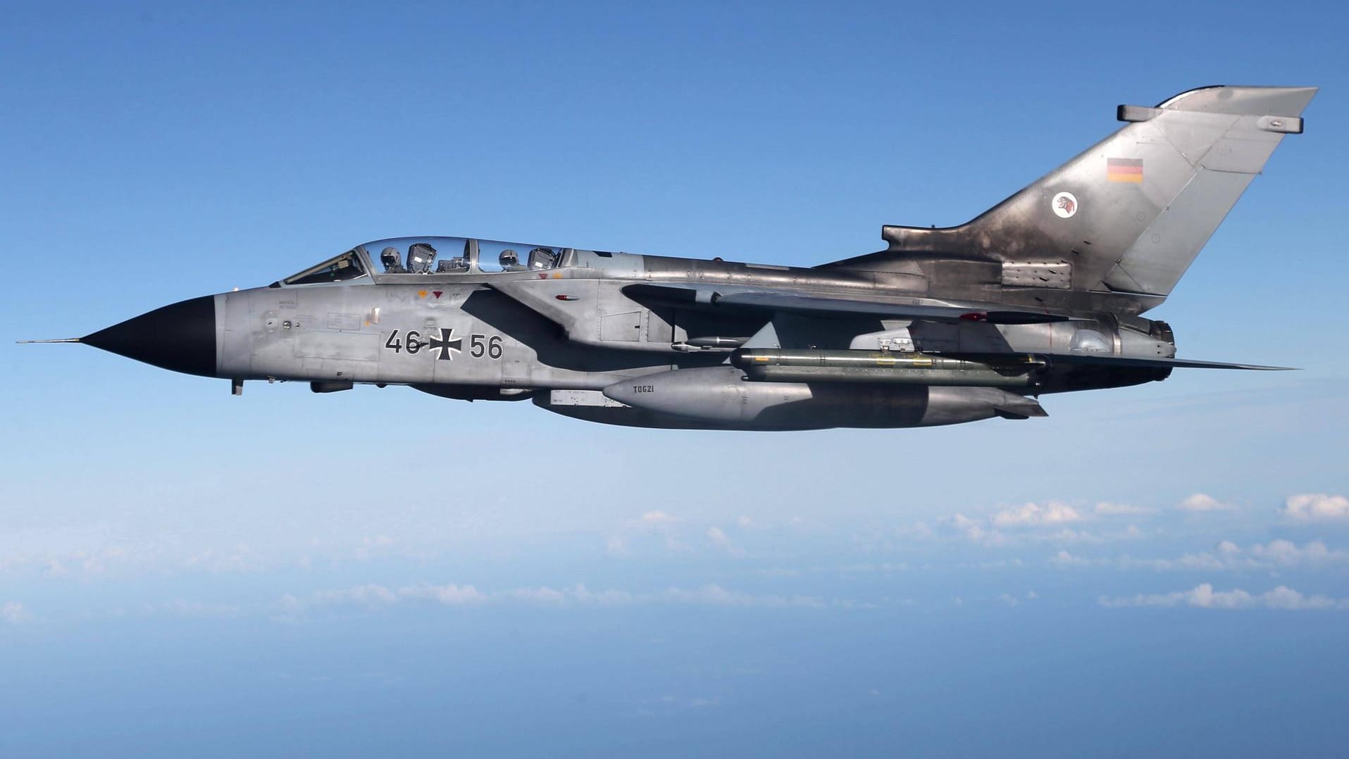 Tornado der Luftwaffe (Archivbild): Die Bundeswehr übt zurzeit mit Partnern den Ernstfall.