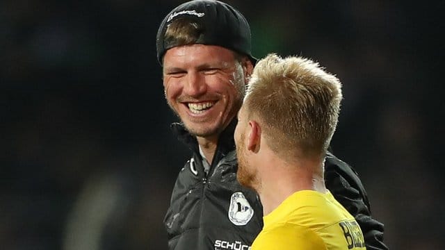 Andreas Voglsammer (r) und Fabian Klos bilden ein treffsicheres Sturmduo. Andreas Voglsammer (r) und Fabian Klos bilden ein treffsicheres Sturmduo.