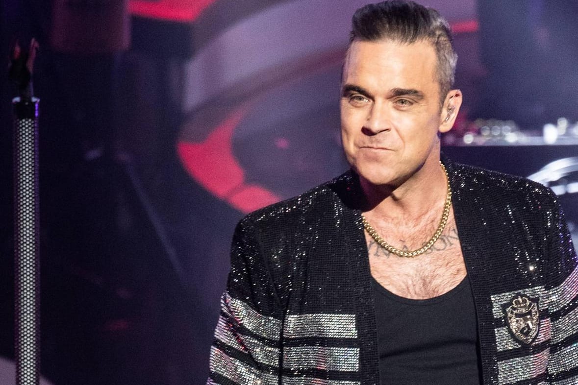 Robbie Williams: Er ist Fan vom deutschen Fußball.