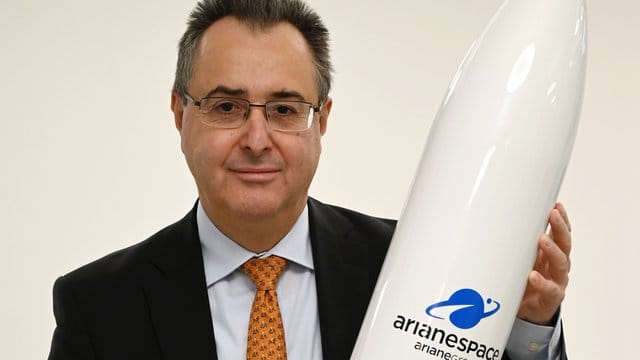 ArianeGroup-Deutschland-Chef Pierre Godart in Bremen.