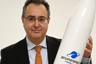 ArianeGroup-Deutschland-Chef Pierre Godart in Bremen.