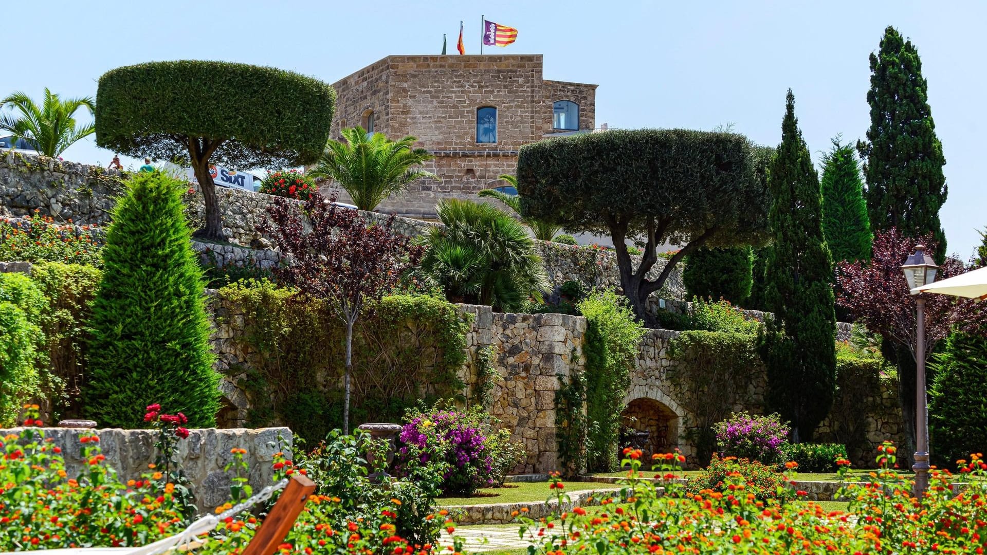 Die historische Festung La Fortaleza bei Pollença: Hier soll die Feier stattgefunden haben.