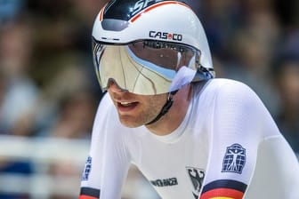 Der deutsche Bahnradsportler Domenic Weinstein verpasst in Appeldoorn die Titelverteidigung.