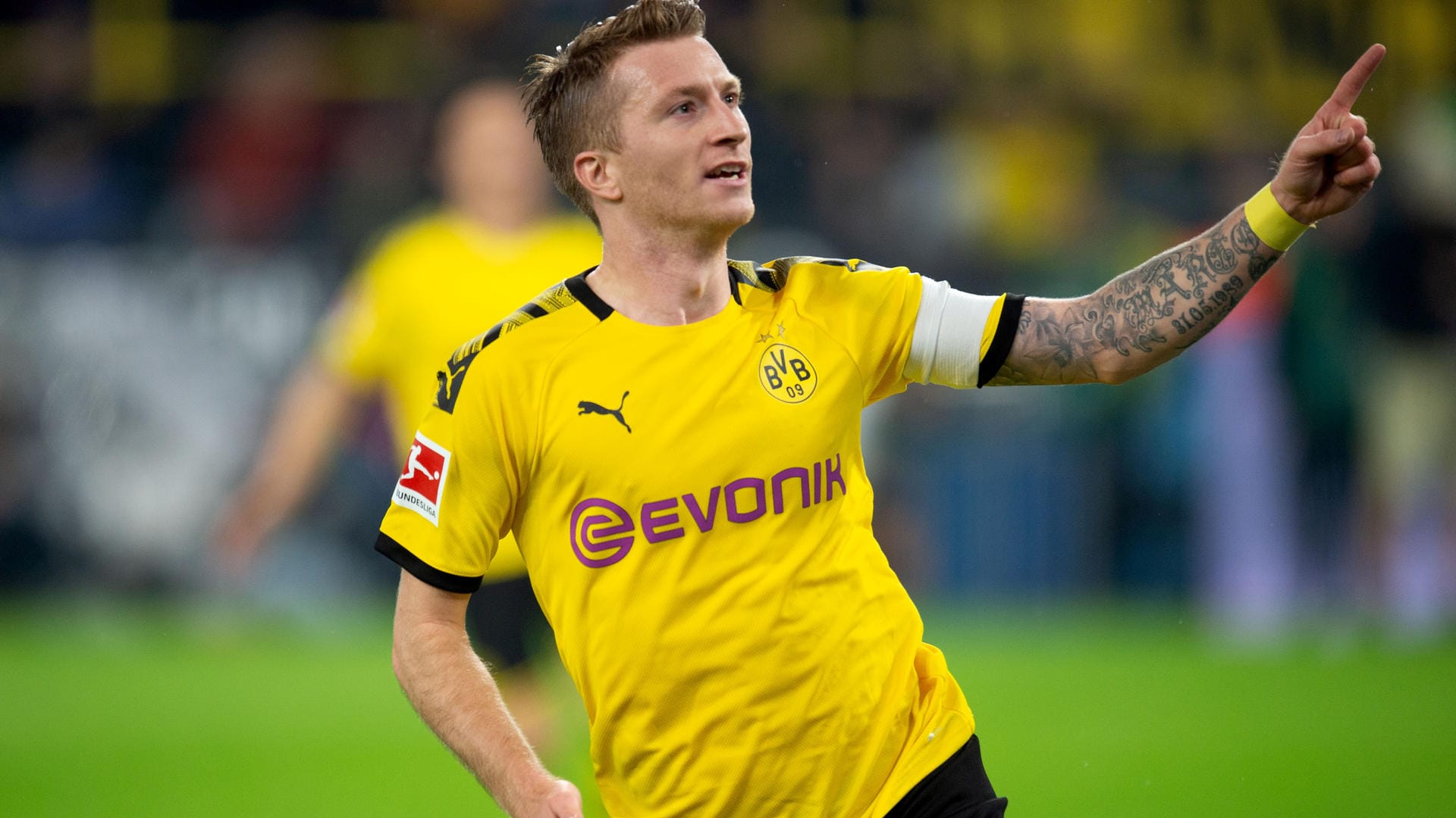 Jubelnder BVB-Kapitän: Marco Reus erzielte gegen Gladbach das Tor des Tages.