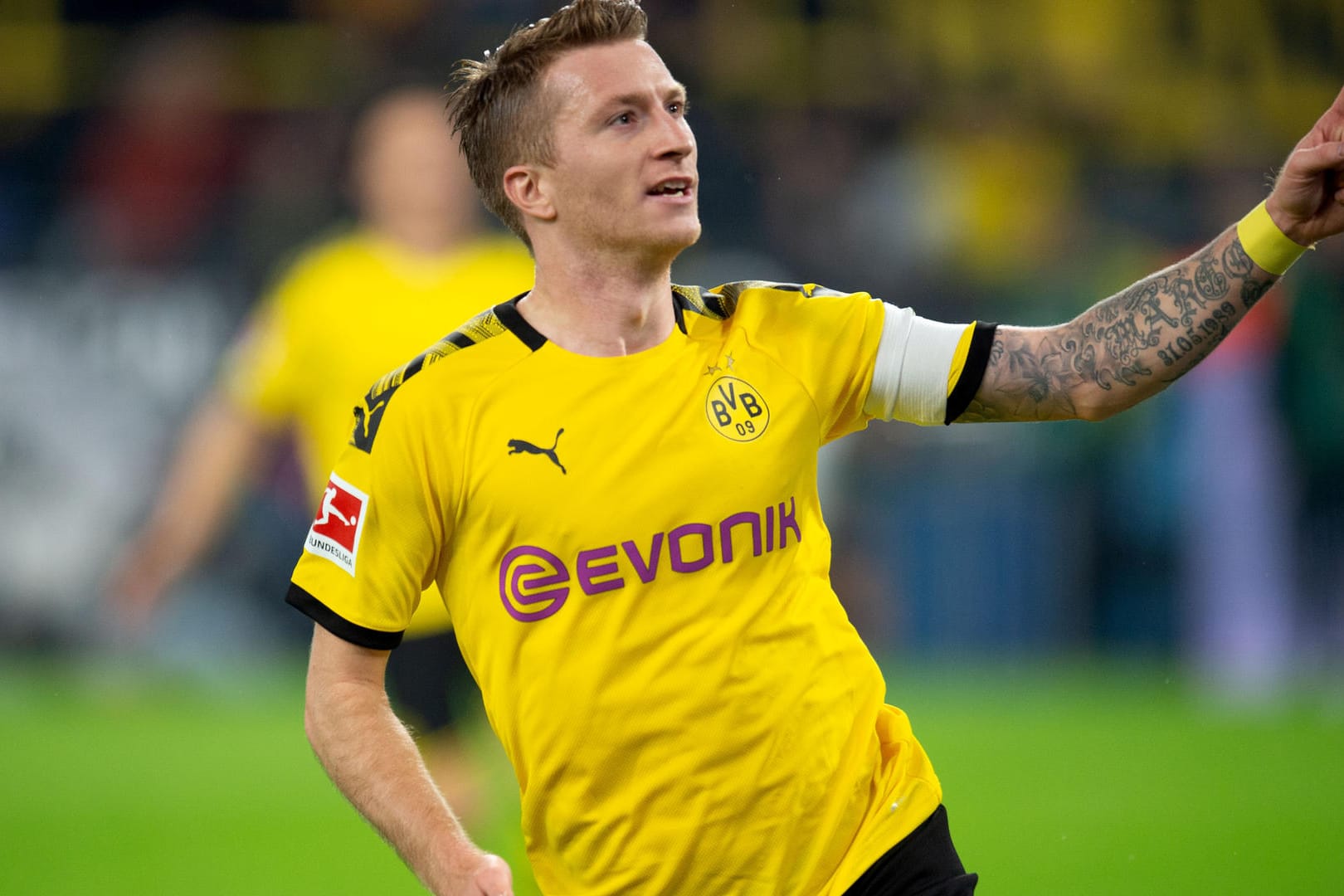 Jubelnder BVB-Kapitän: Marco Reus erzielte gegen Gladbach das Tor des Tages.