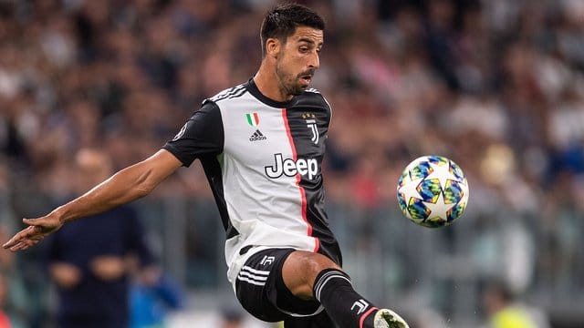 Spielte für Juventus Turin rund eine Stunde: Der deutsche Ex-Nationalspieler Sami Khedira.