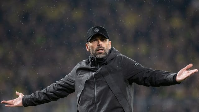 Doppelter Frust: Gladbach-Coach Marco Rose.