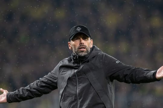 Doppelter Frust: Gladbach-Coach Marco Rose.