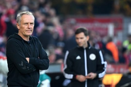 Missglückte Dienstreise nach Berlin: Freiburg-Coach Christian.