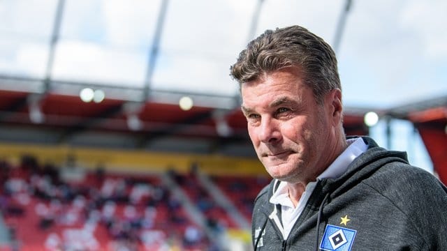 Will dne Druck von seinen Spielern halten: HSV-Coach Dieter Hecking. Will dne Druck von seinen Spielern halten: HSV-Coach Dieter Hecking.