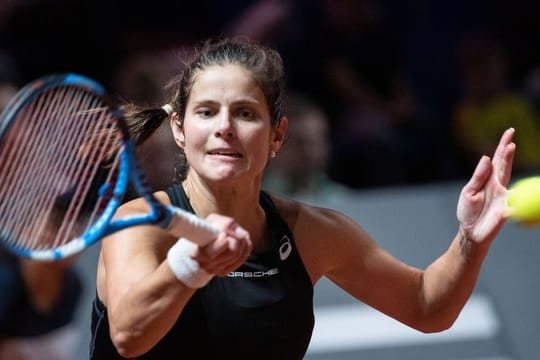 Gegen Gegnerin Ostapenko war sie am Ende chancenlos: Tennisspielerin Julia Görges.