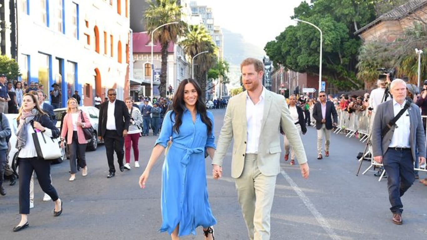 Harry und Meghan in Kapstadt.