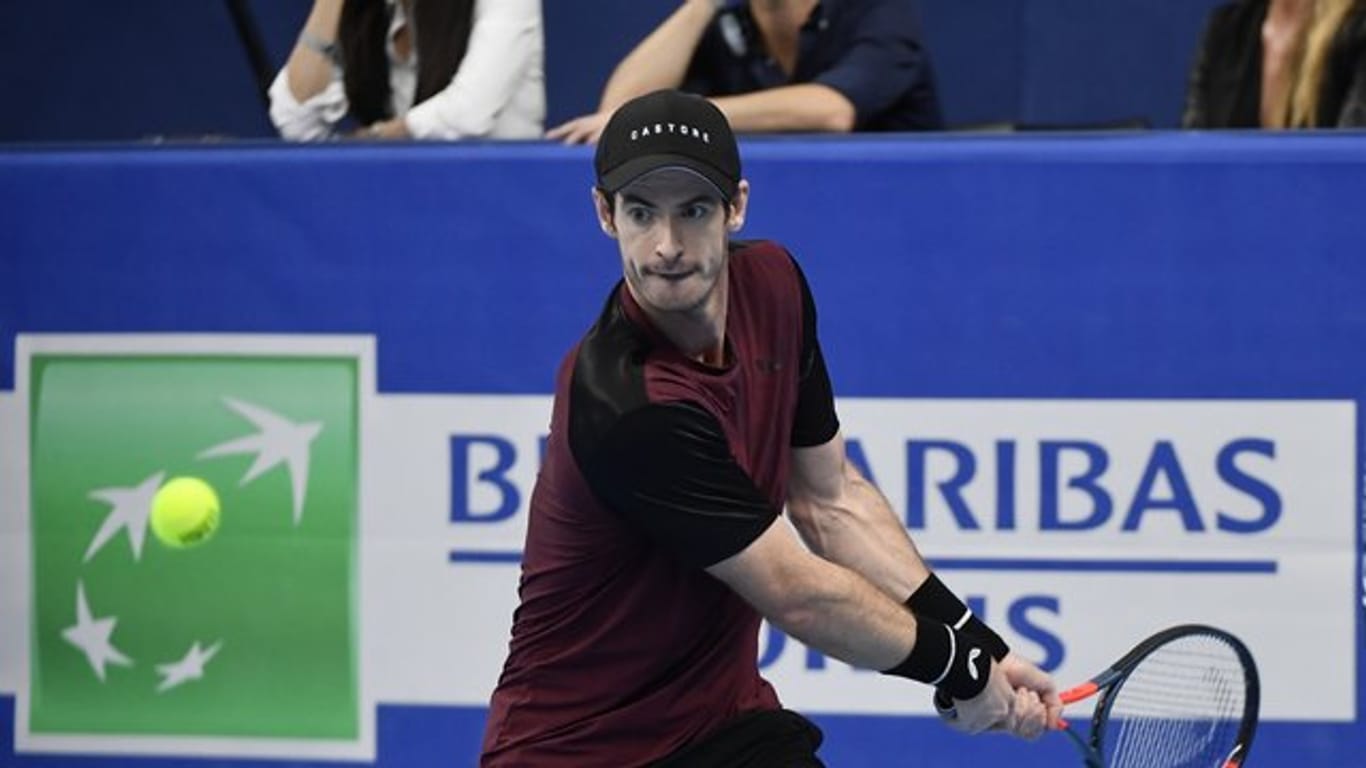 Andy Murray gewinnt das Turnier der European Open in Antwerpen.