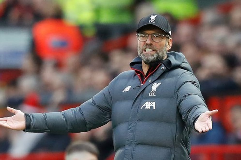 Liverpool-Trainer Jürgen Klopp kann im Old Trafford einfach nicht gewinnen.