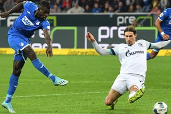 Hoffenheims Bester: Ihlas Bebou (l.) wurde gegen Schalke zum Matchwinner, erzielte einen Treffer selbst und bereitete einen weiteren vor.