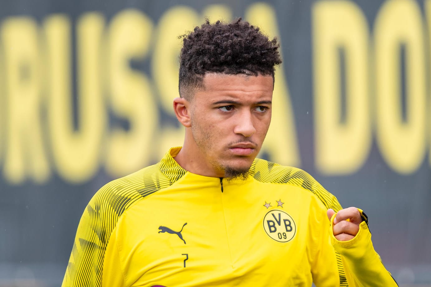 Jadon Sancho: Der Dortmunder Flügelflitzer wurde für seine Verspätung bestraft.