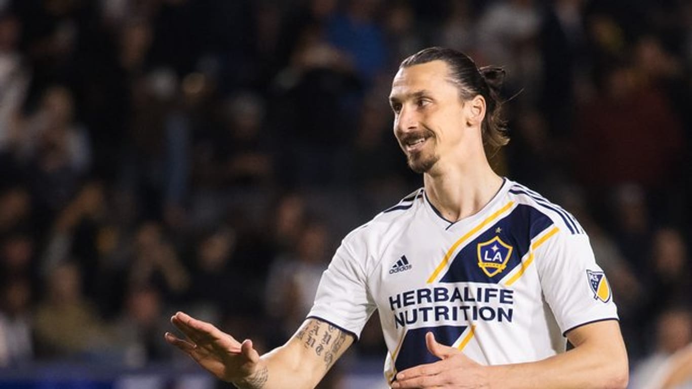 Steht mit LA Galaxy in der zweiten Runde der MLS-Playoffs: Zlatan Ibrahimovic.