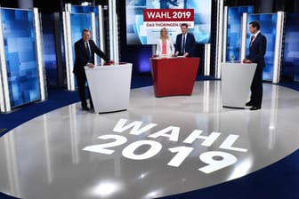 TV-Duell zur Landtagswahl Thüringen