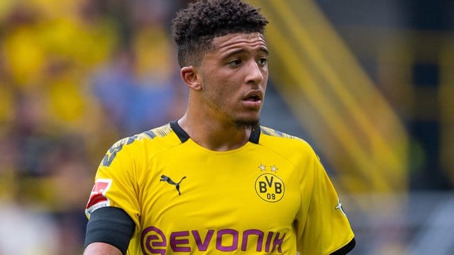 Erhielt eine hohe Geldstrafe vom BVB: Jadon Sancho.